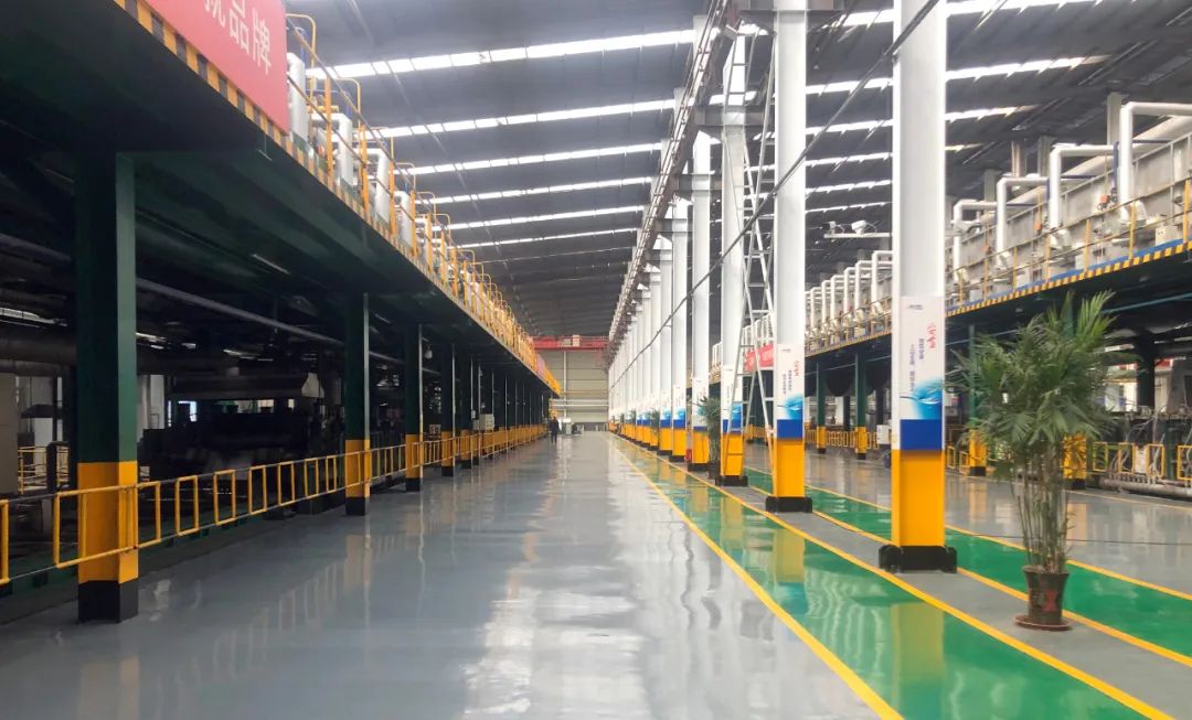 全縣金屬板材企業到山東匯鑫觀摩指導